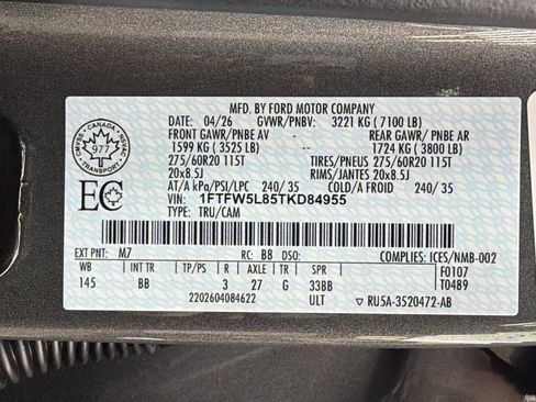 Used 2026 Ford F150 Lariat AWD/4WD image 42