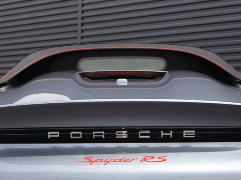 Certified 2025 Porsche 718 Boxster Spyder RS w/ Accent Package Logos RWD image 25