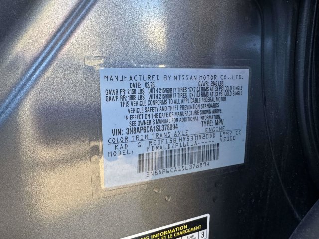 Used 2025 Nissan Kicks SV FWD image 40