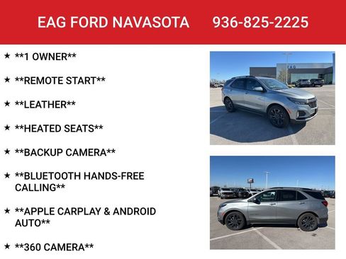 Used 2023 Chevrolet Equinox RS w/ RS Leather Package image 4