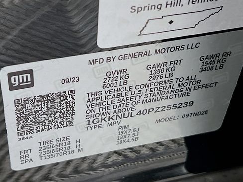 Used 2023 GMC Acadia SLT w/ Trailering Package AWD/4WD image 33