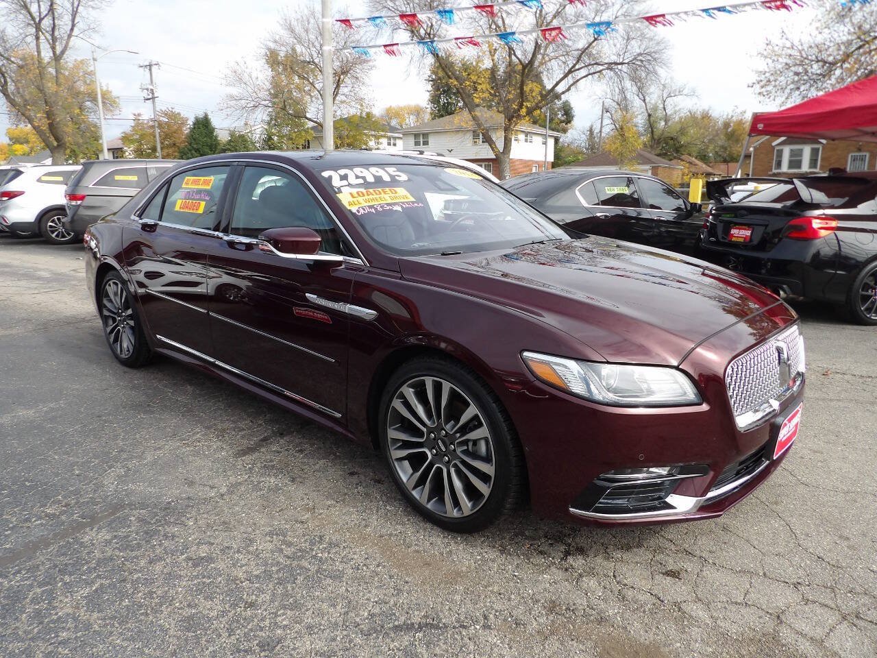 Used 2018 Lincoln Continental Reserve AWD/4WD image 3