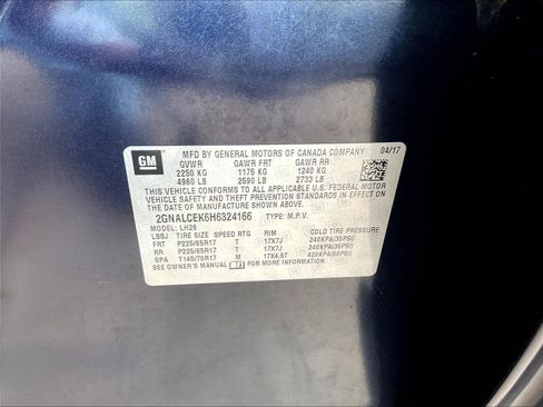 Used 2017 Chevrolet Equinox LT FWD image 19