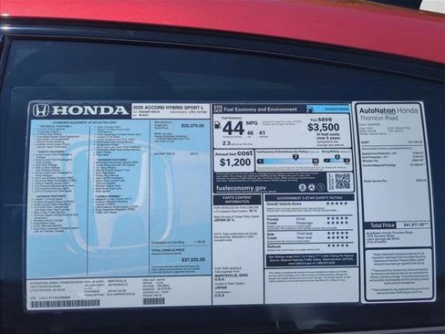 New 2025 Honda Accord Sport image 21