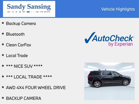 Used 2018 Chevrolet Traverse High Country AWD/4WD image 7