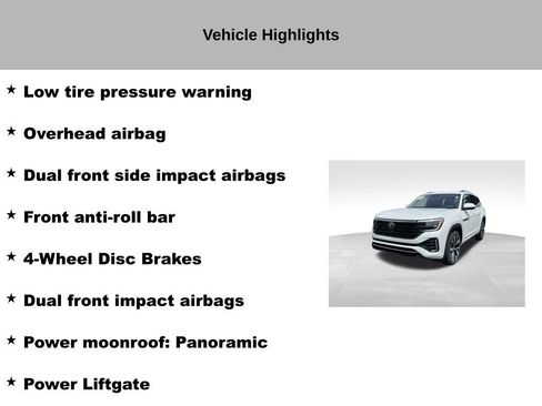 Used 2024 Volkswagen Atlas SEL Premium R-Line AWD/4WD image 45