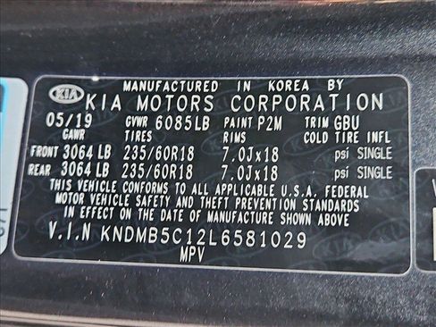 Used 2020 Kia Sedona EX FWD image 21