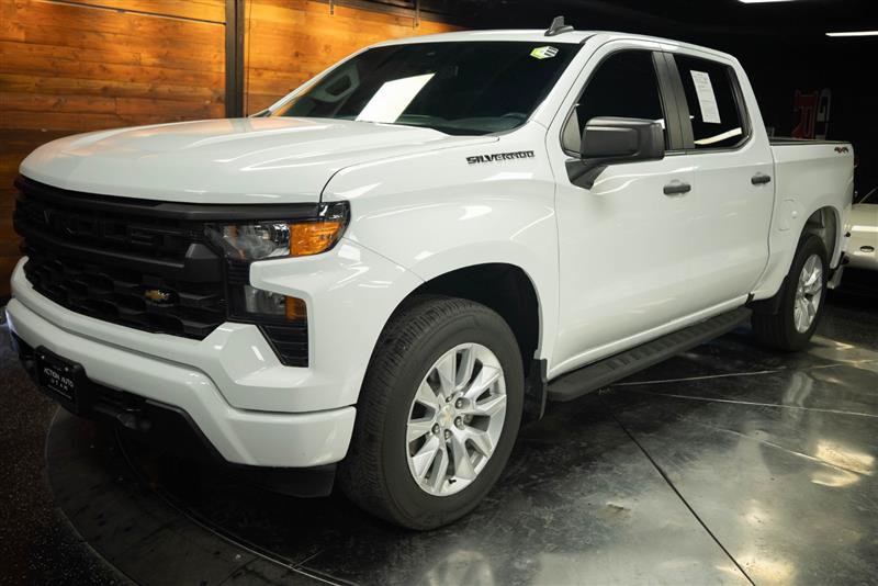 Used 2023 Chevrolet Silverado 1500 Custom w/ LPO, Dark Essentials Package AWD/4WD image 2
