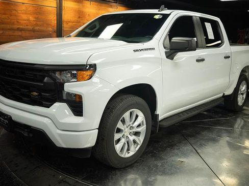Used 2023 Chevrolet Silverado 1500 Custom w/ LPO, Dark Essentials Package AWD/4WD image 2