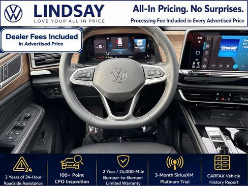 Used 2024 Volkswagen Atlas SE w/ Panoramic Sunroof Package AWD/4WD image 14