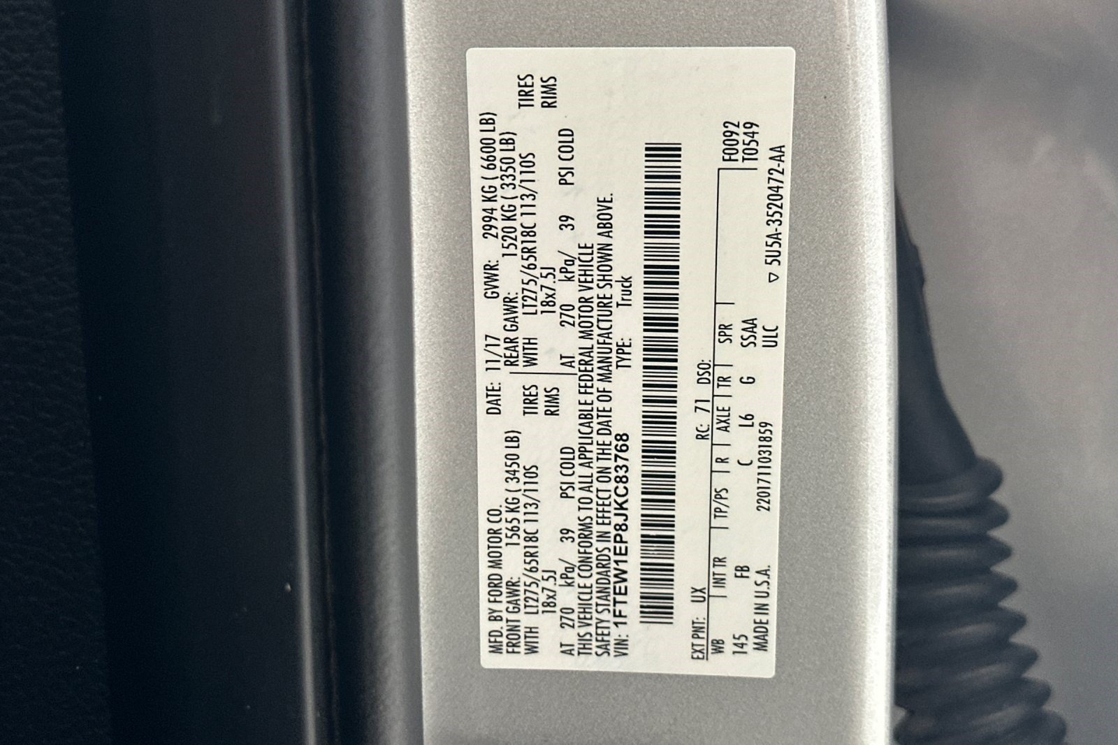Used 2018 Ford F150 XLT w/ Equipment Group 302A Luxury AWD/4WD image 26