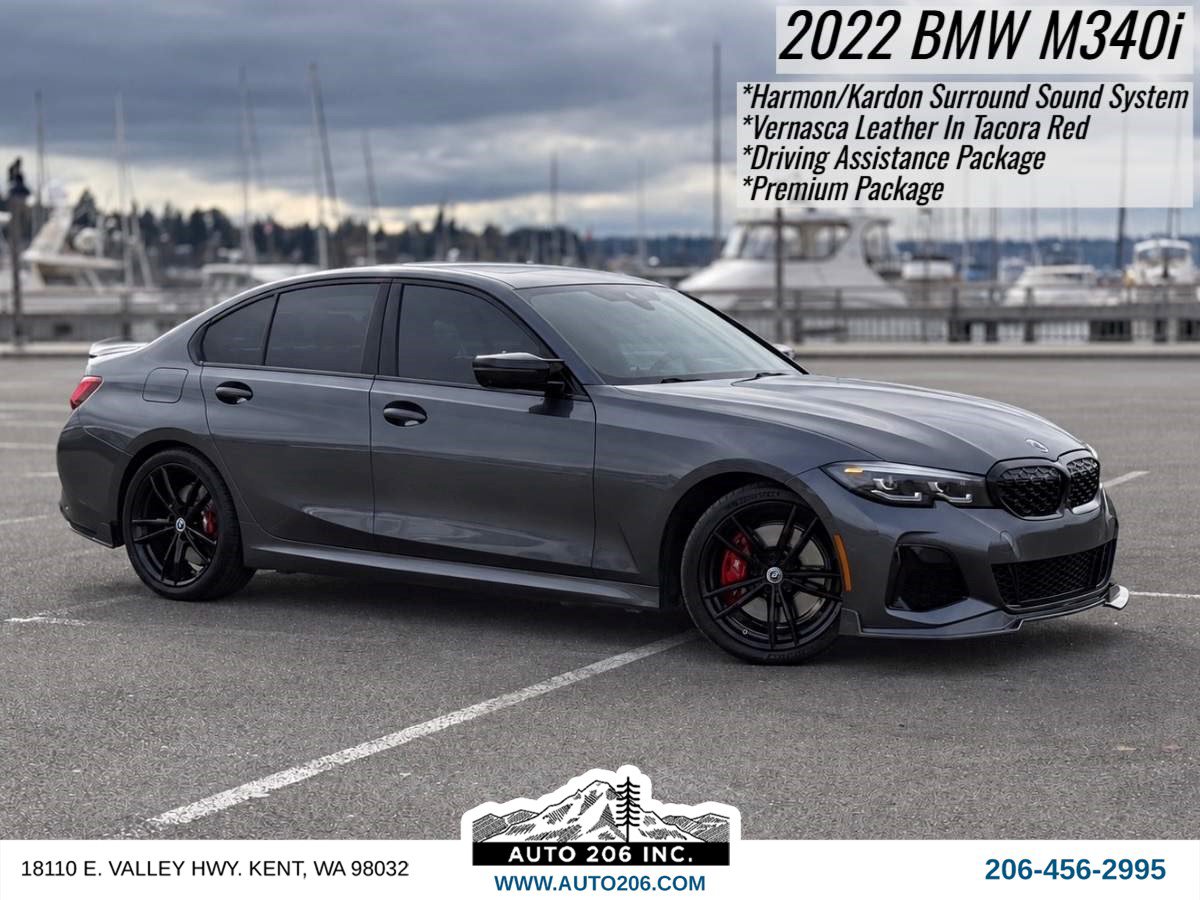 Used 2022 BMW M340i w/ Premium Package RWD image 1