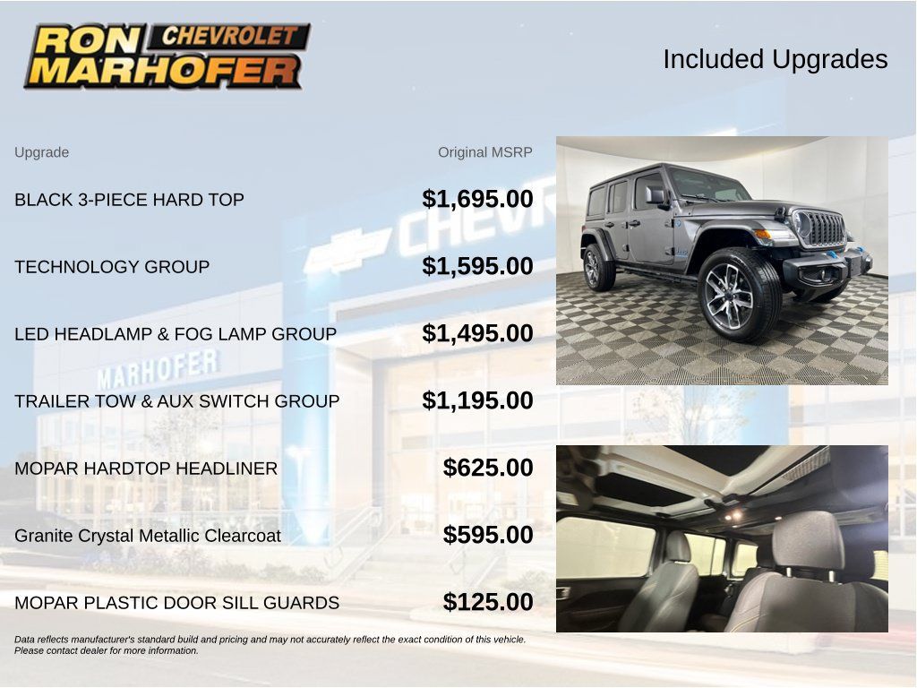 Used 2024 Jeep Wrangler Unlimited w/ Technology Group AWD/4WD image 6