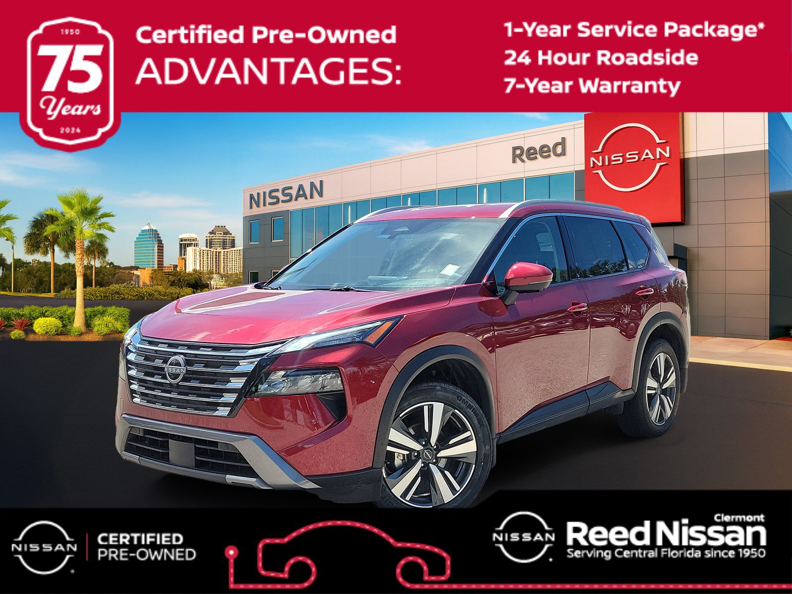 Certified 2025 Nissan Rogue SL FWD image 1