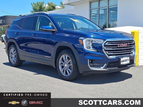 Certified 2023 GMC Terrain SLT w/ Tech Package AWD/4WD image 1