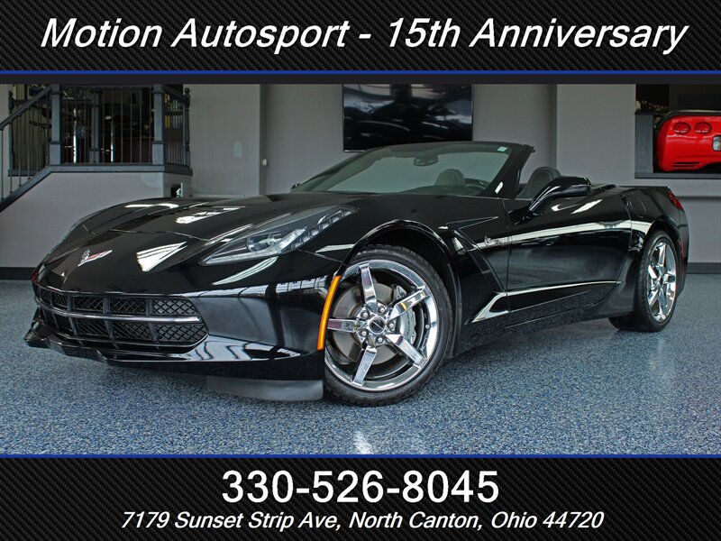Used 2014 Chevrolet Corvette Stingray Convertible w/ 3LT Preferred Equipment Group RWD image 1