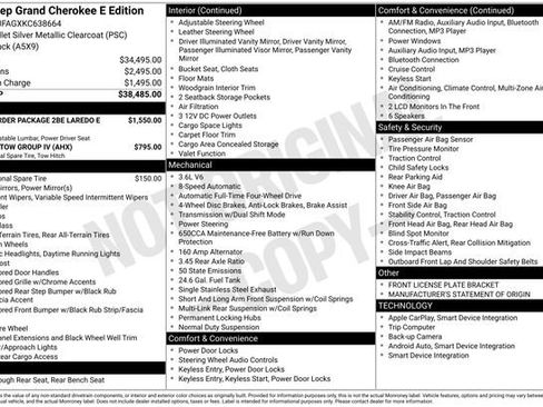 Used 2019 Jeep Grand Cherokee Laredo image 14