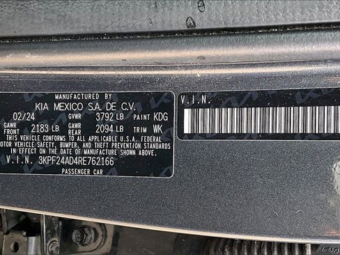 Certified 2024 Kia Forte LXS image 33