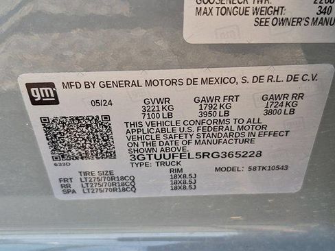 Certified 2024 GMC Sierra 1500 AT4X AWD/4WD image 34