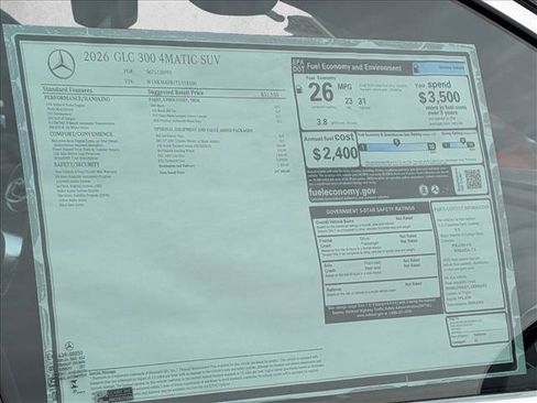 New 2026 Mercedes-Benz GLC 300 4MATIC image 19