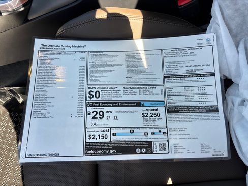 New 2026 BMW X3 xDrive30 w/ Convenience Package AWD/4WD image 21