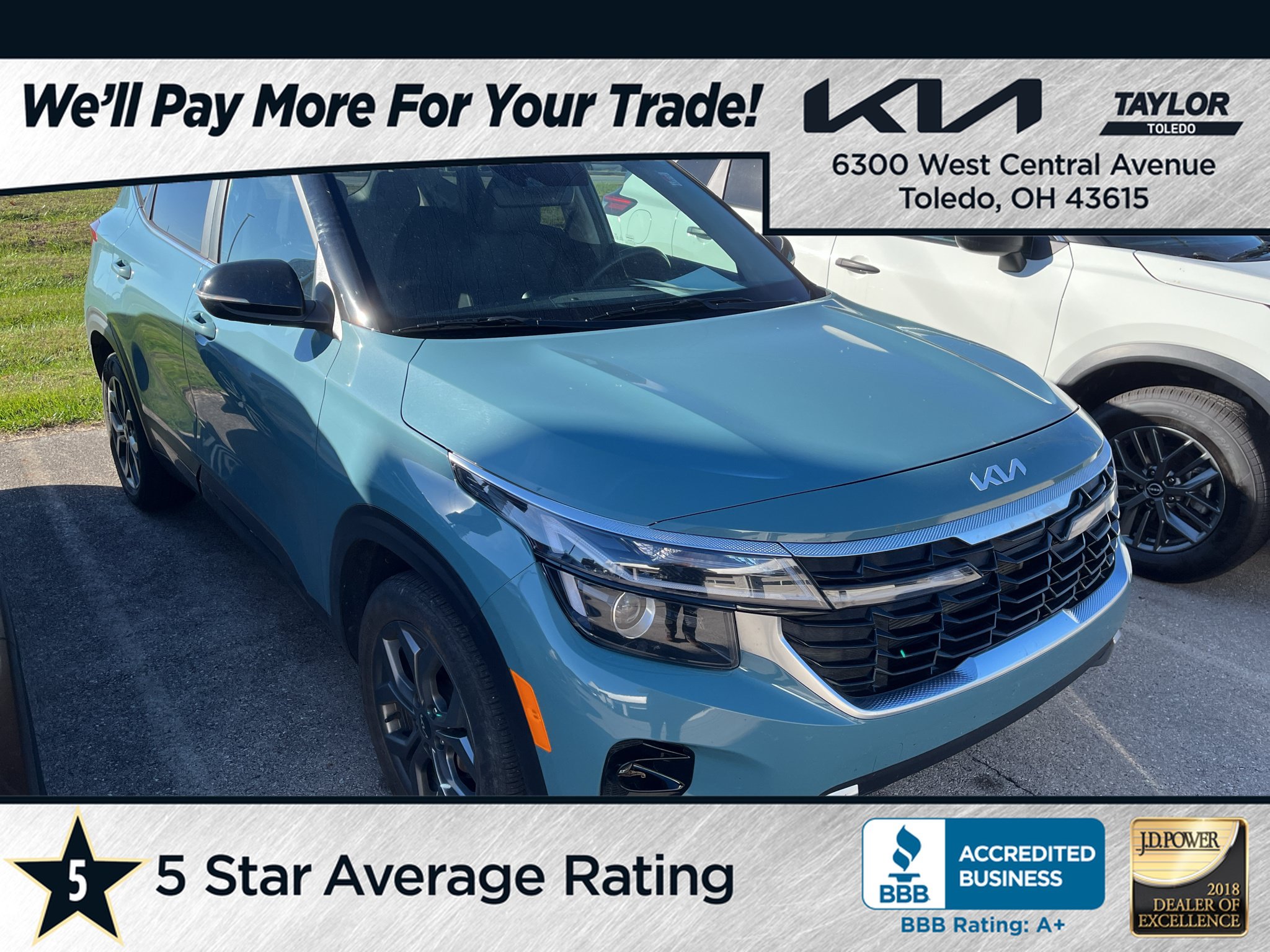 Certified 2024 Kia Seltos S FWD image 1