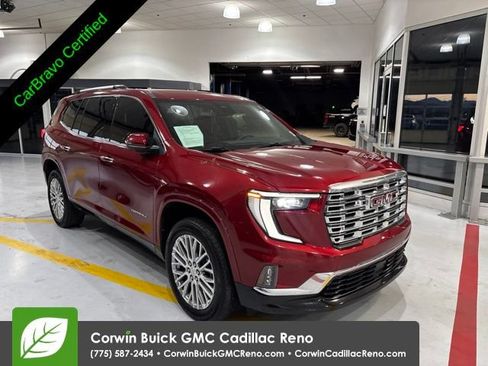Certified 2025 GMC Acadia Denali w/ LPO, Floor Liner Package AWD/4WD image 3