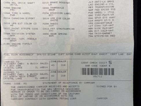 Used 1990 Buick Reatta Convertible image 11