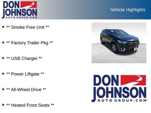 Used 2019 Chevrolet Traverse LT w/ LPO, Blackout Package AWD/4WD image 19