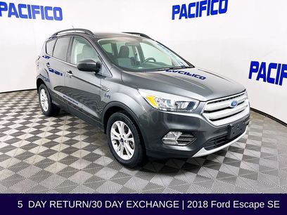 Certified 2018 Ford Escape SE