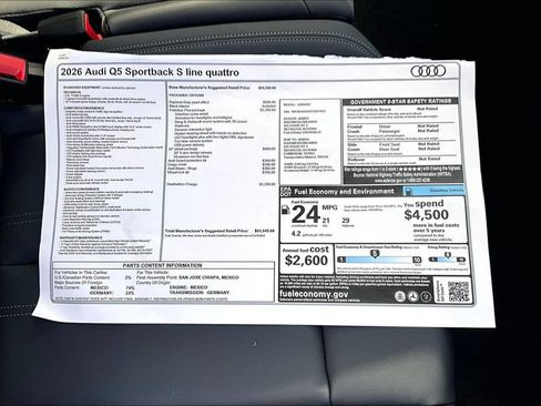 New 2026 Audi Q5 Premium Plus AWD/4WD image 14