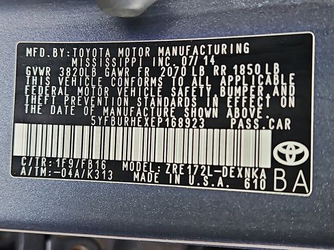 Used 2014 Toyota Corolla LE image 26