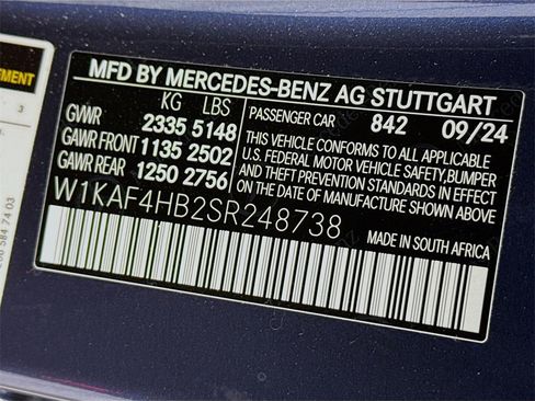 Used 2025 Mercedes-Benz C 300 4MATIC Sedan image 34