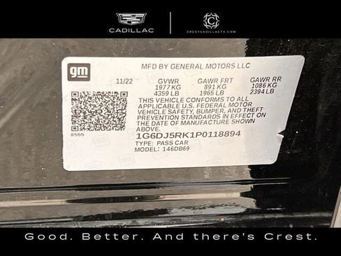 Certified 2023 Cadillac CT4 Luxury w/ Sun And Sound Package image 33