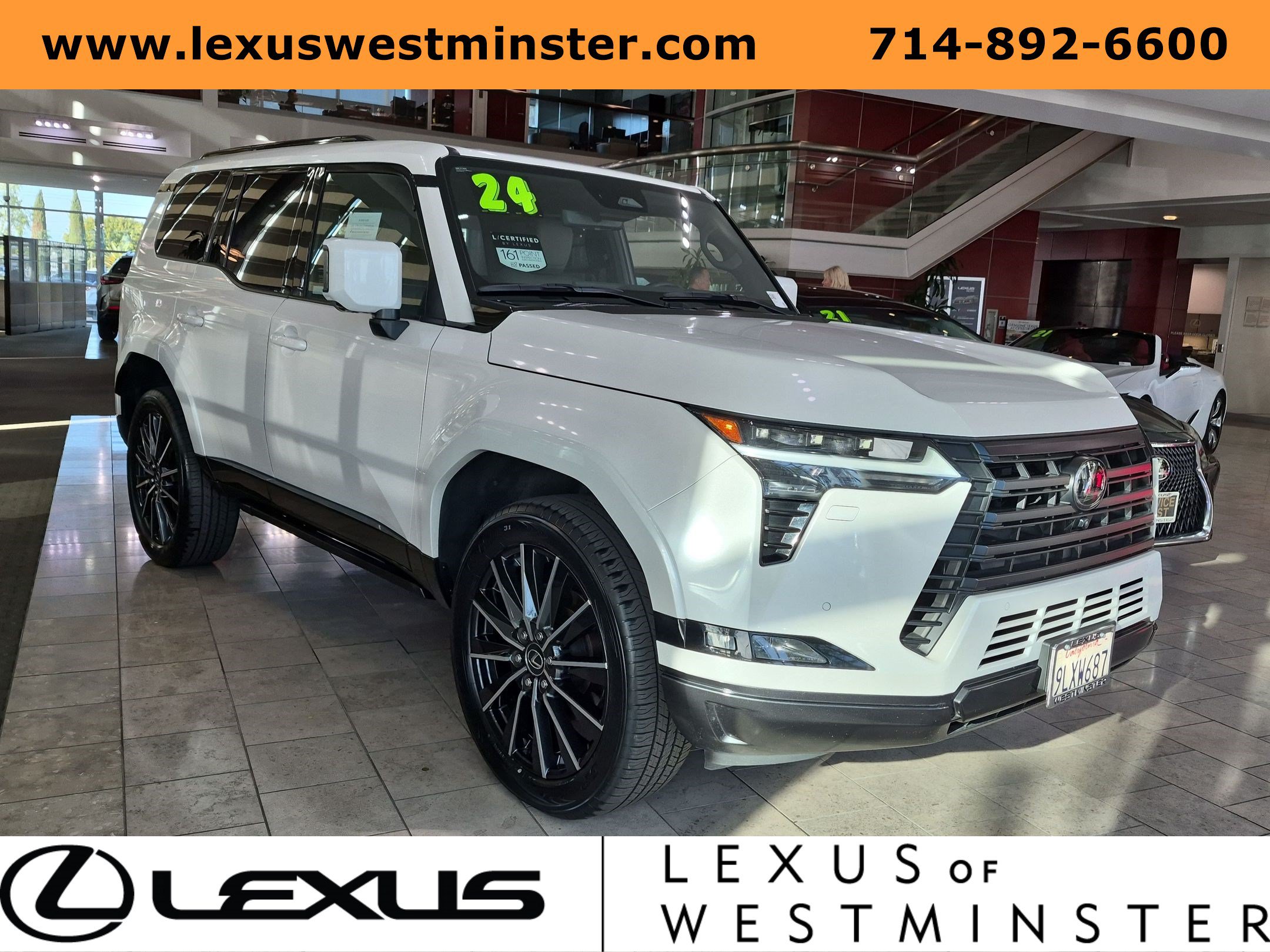Certified 2024 Lexus GX 550 w/ Cold Area Package AWD/4WD image 3