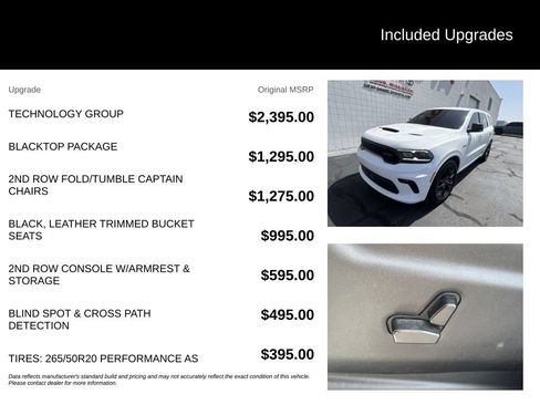 Used 2021 Dodge Durango R/T w/ Technology Group RWD image 7