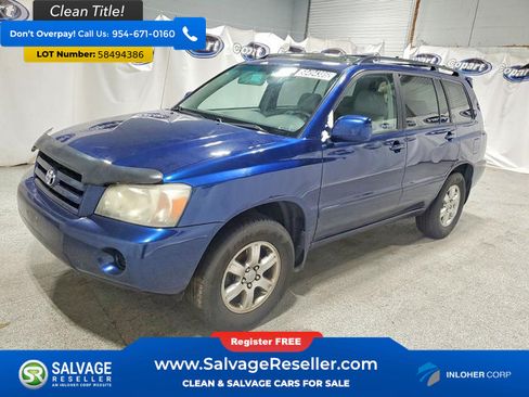 Used 2005 Toyota Highlander 2WD V6 w/ 3rd Row image 1