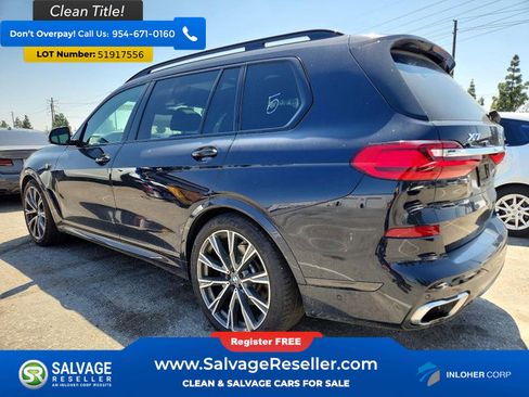 Used 2020 BMW X7 xDrive40i w/ M Sport Package AWD/4WD image 3