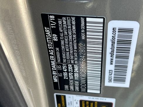 Certified 2019 Mercedes-Benz C 300 Cabriolet image 32