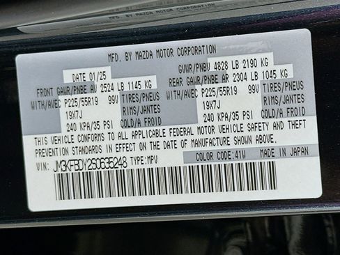 Certified 2025 MAZDA CX-5 2.5 Turbo w/ Premium Package AWD/4WD image 34