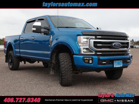 Used 2021 Ford F350 Platinum w/ Tremor Off-Road Package AWD/4WD image 2