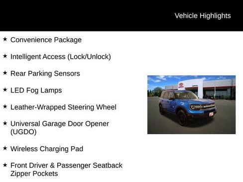 Used 2022 Ford Bronco Sport Big Bend w/ Convenience Package AWD/4WD image 2