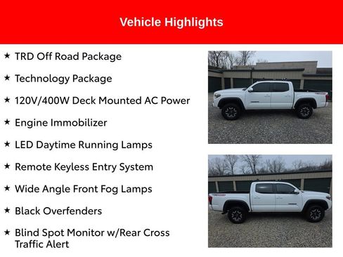 Certified 2019 Toyota Tacoma TRD Off-Road w/ Technology Package AWD/4WD image 4
