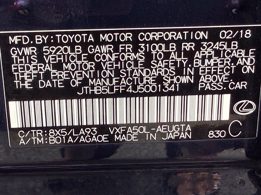 Used 2018 Lexus LS 500 w/ Luxury Package RWD image 57