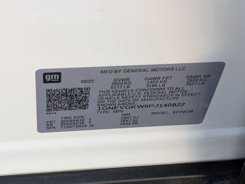 Certified 2023 Chevrolet Traverse LT image 30