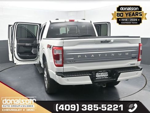 Used 2022 Ford F150 Platinum w/ Equipment Group 701A High image 24