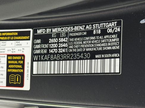 Used 2024 Mercedes-Benz C 63 AMG S w/ Pinnacle Trim Package image 56