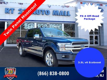 Certified 2018 Ford F150 Platinum w/ Equipment Group 701A Luxury