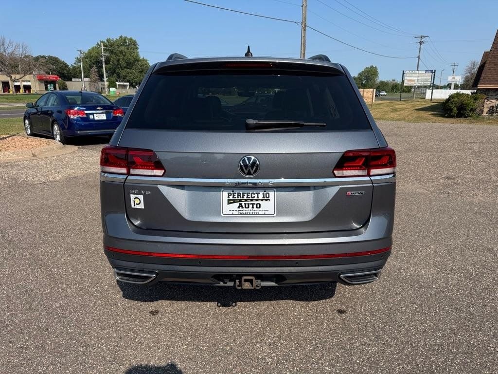 Used 2021 Volkswagen Atlas SE w/ Panoramic Sunroof Package AWD/4WD image 6