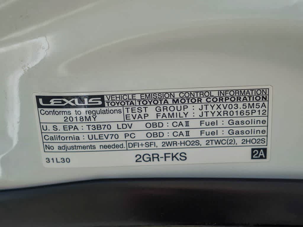 Used 2018 Lexus GS 350 F Sport w/ Preferred Accessory Package RWD image 27